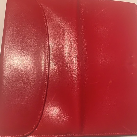 Vintage Gucci Red Wallet Mad Men - Picture 5 of 6